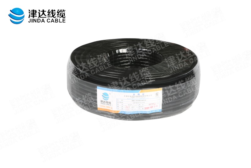 RVVP 銅芯聚氯乙烯絕緣聚氯乙烯護套屏蔽軟電纜 3*1㎡